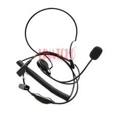 TK Type 2 Pins Behind the Neck Motorcycle PTT Tactical Walkie Talkie Headphone