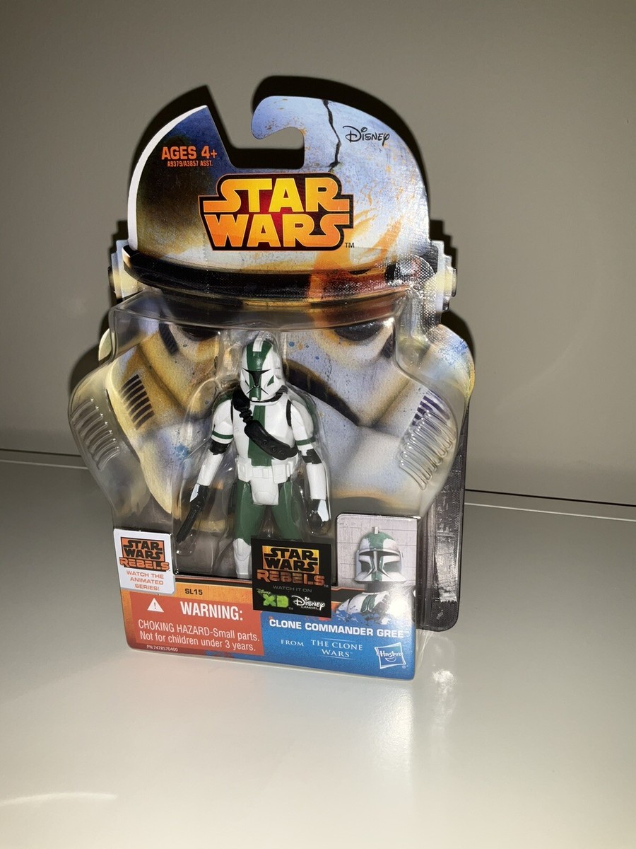 Star Wars Clone Commander Gree 3.75'' Figure Star Wars The Clone