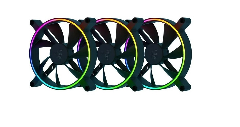 Razer Kunai Chroma 140mm 1600RPM Max ARGB and PWM Hydraulic Case