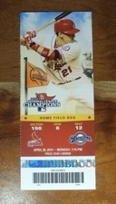 2014 St. Louis Cardinals Ticket Randal Grichuk MLB DEBUT vs. Brewers FULL Season