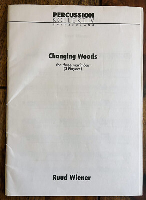 Changing Woods for three marimbas (3 Players)