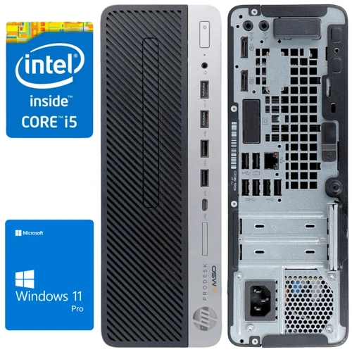 HP ProDesk 600 G5 SFF i5-9400 (6 core) 8/16/32GB - 256/512/1024GB SSD Win 11 Pro