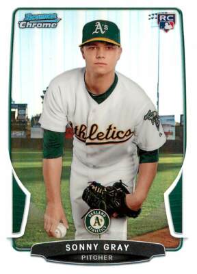 SONNY GRAY 2013 Bowman Chrome ROOKIE REFRACTOR RC #7 Reds | eBay