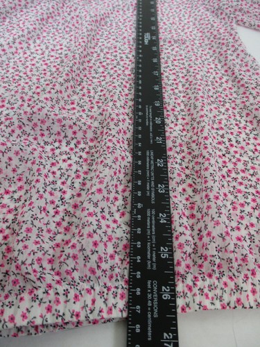 NEU Torrid Shirt Damen 1 US 1X Plus weiß rosa Oberteil Freizeit 3/4-Arm Damen - Bild 6 von 12