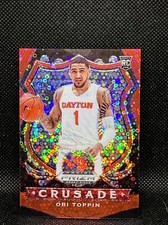 2020-21 panini prizm draft picks Red Fast Break 87 Obi Toppin Rc 112/125