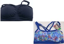 New Hanes G714 ComfortFlex Fit/Lily of France 2151901 Bandini Foam Bra Sz XS/M/L