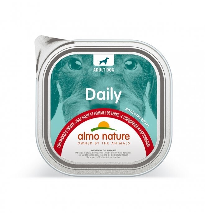Almo Nature Daily Menù Dog 300gr Manzo e Patate