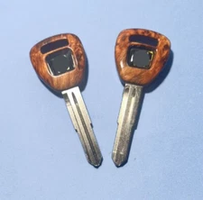 Pair Uncut Key Blank For Honda Accord Civic CR-V del Sol Prelude Odyssey Crx