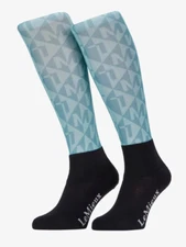 LeMieux Footsie Socks - Clea Lagoon