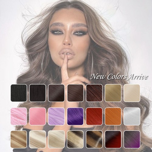 Extra Thick Long One Piece Full Head Clip In Hair Extensions As Human Blonde HYT - Picture 8 of 51