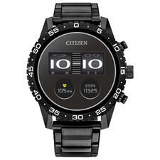 Citizen CZ Smart Touchscreen Black Tone Stainless Steel Men's Watch MX1017-50X