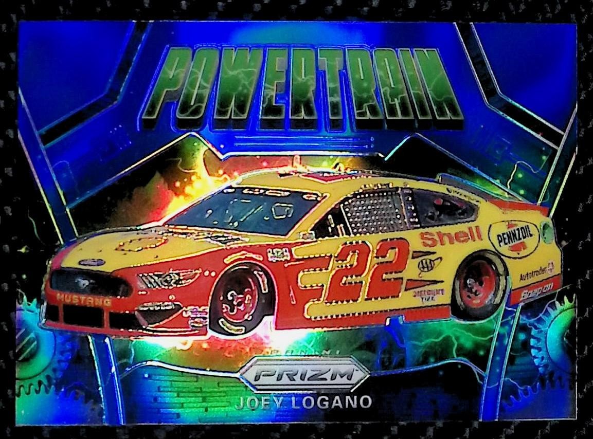Joey Logano - 2020 Panini Prizm #83 Blue Prizm - Team Penske