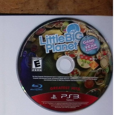 LittleBigPlanet [Game of the Year] Playstation 3 Sony Tested and Works