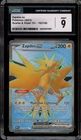 Pokemon Zapdos ex 151 MEW EN Ultra Rare #192 CGC 9 Mint
