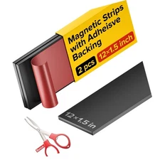 Adhesive Magnetic Strip for Knives Kitchen with Multipurpose Use as Knife Hol...