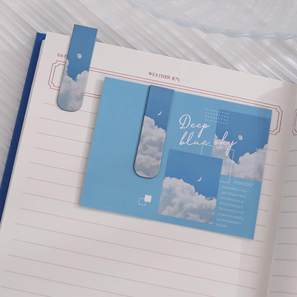 Magnetic Bookmarks Magnet Page Markers, Magnetic Page Clip for Students Teachers