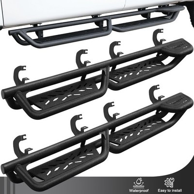 Drop Side Steps Nerf Bar 2019-2026 Silverado/Sierra 1500 Crew Cab Running Board