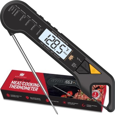 Stocking Stuffer for Men   Digital Meat Thermometer, Instant Read Digital Foo...