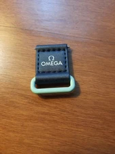 20mm Omega Watch Strap REPLACEMENT PART LOOP ONLY -- Blue And Lime Green 