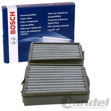 BOSCH INNENRAUMFILTER AKTIVKOHLEFILTER für MERCEDES-BENZ C-KLASSE CLC-KLASSE CLK