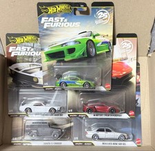 Hot Wheels Fast & Furious 5 Car Set Chase Eclipse Unopened