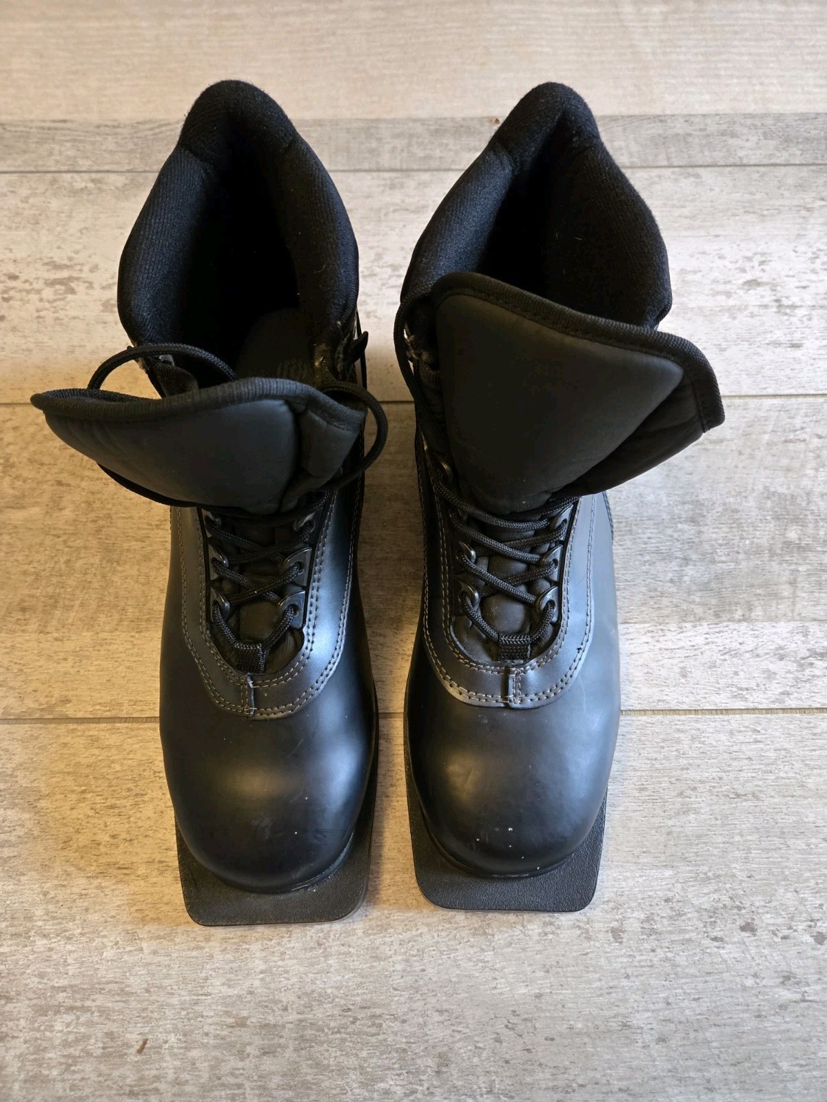 SALOMON ALPINA BLAZER SCARPONI DA SCI DI FONDO NERI. TAGLIA 42