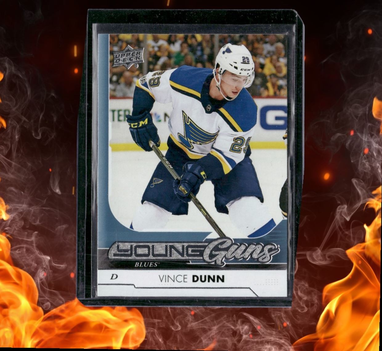 2017-18 Upper Deck Vince Dunn Young Guns Rookie #244