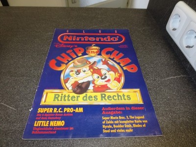 Club Nintendo Magazin SNES Spieleberater Chip and Chap NES Super Mario Bros.