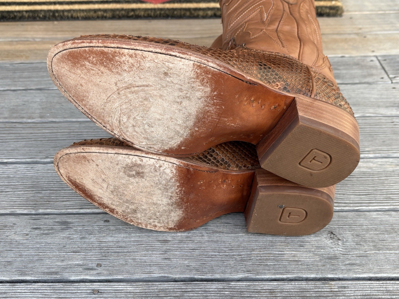 Tecovas THE BARTON Python Limited Edition 9 D In … - image 12