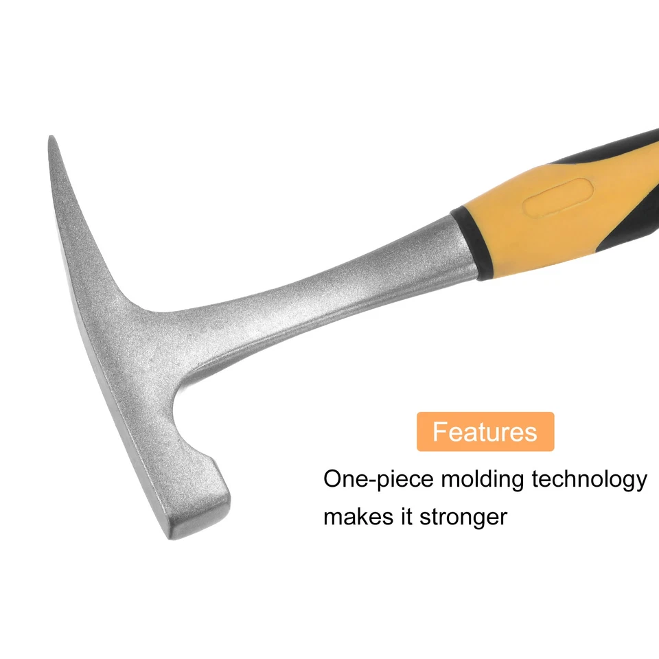 Rock Pick Hammer 20oz 11inch Pointed Tip Anti-Slip Geology Hammer Brick Pick Foto 4 de 4
