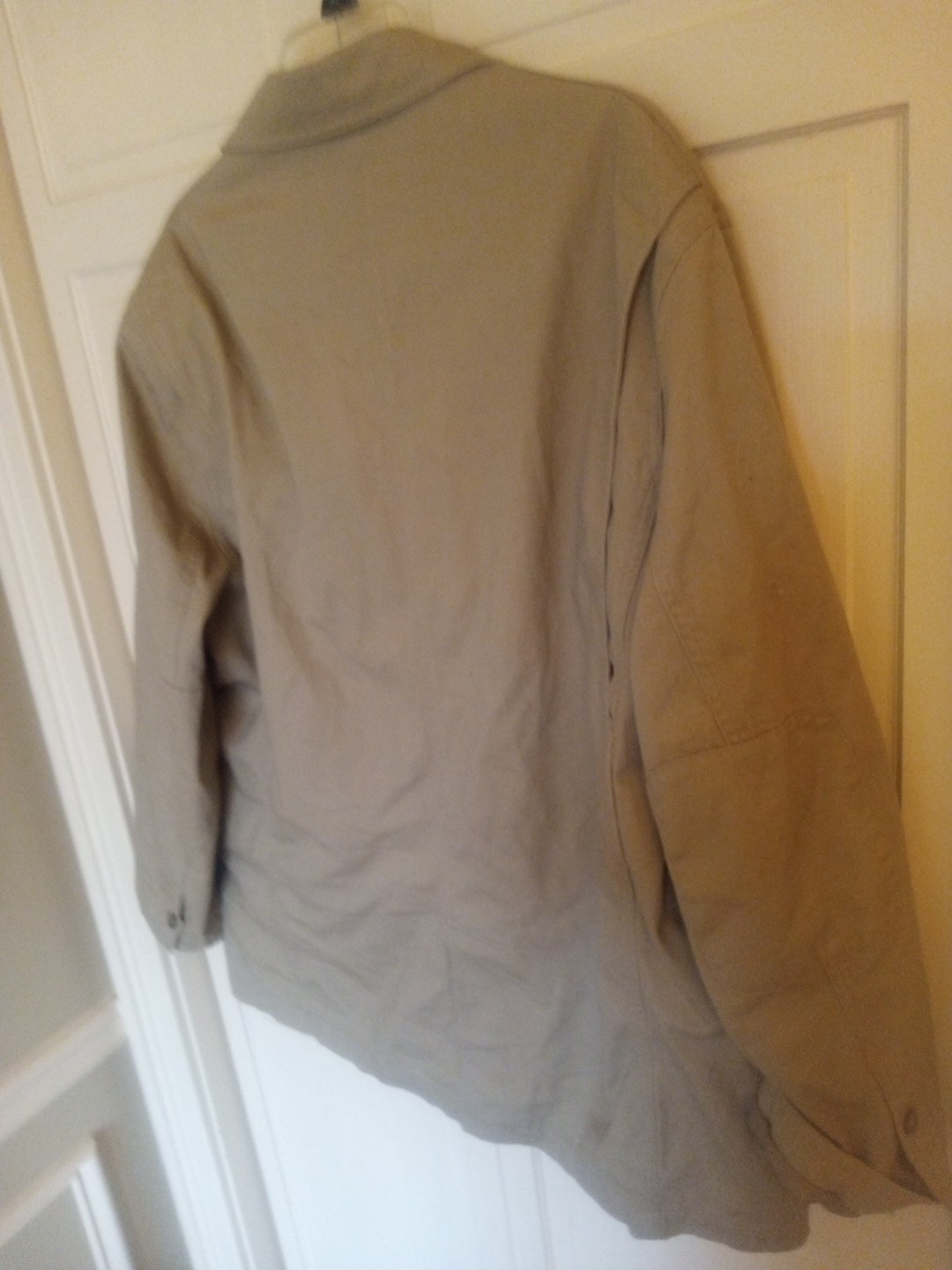  Duluth Trading Company Utility Jacket Tan MENS XL