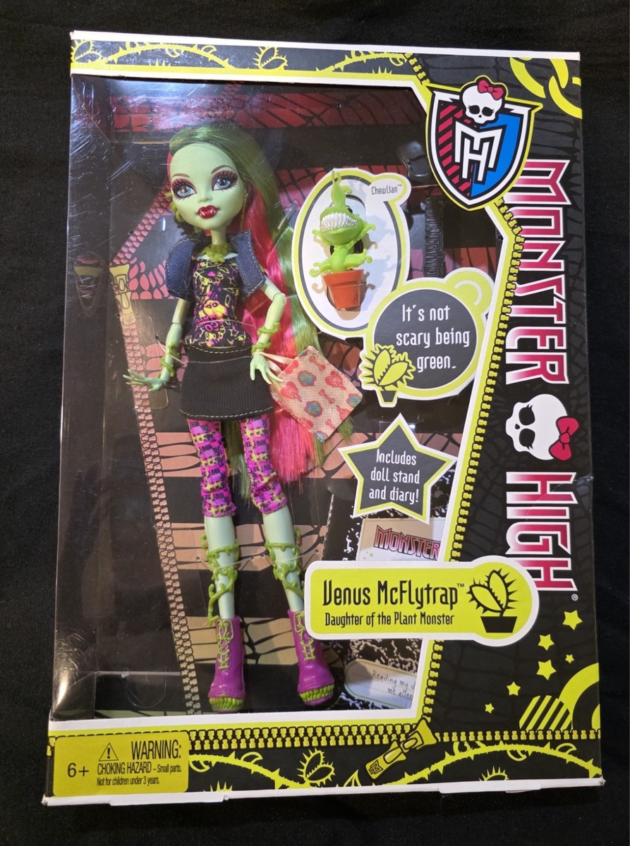 Monster High Venus McFlytrap First Wave Doll 2011 Mattel NIB