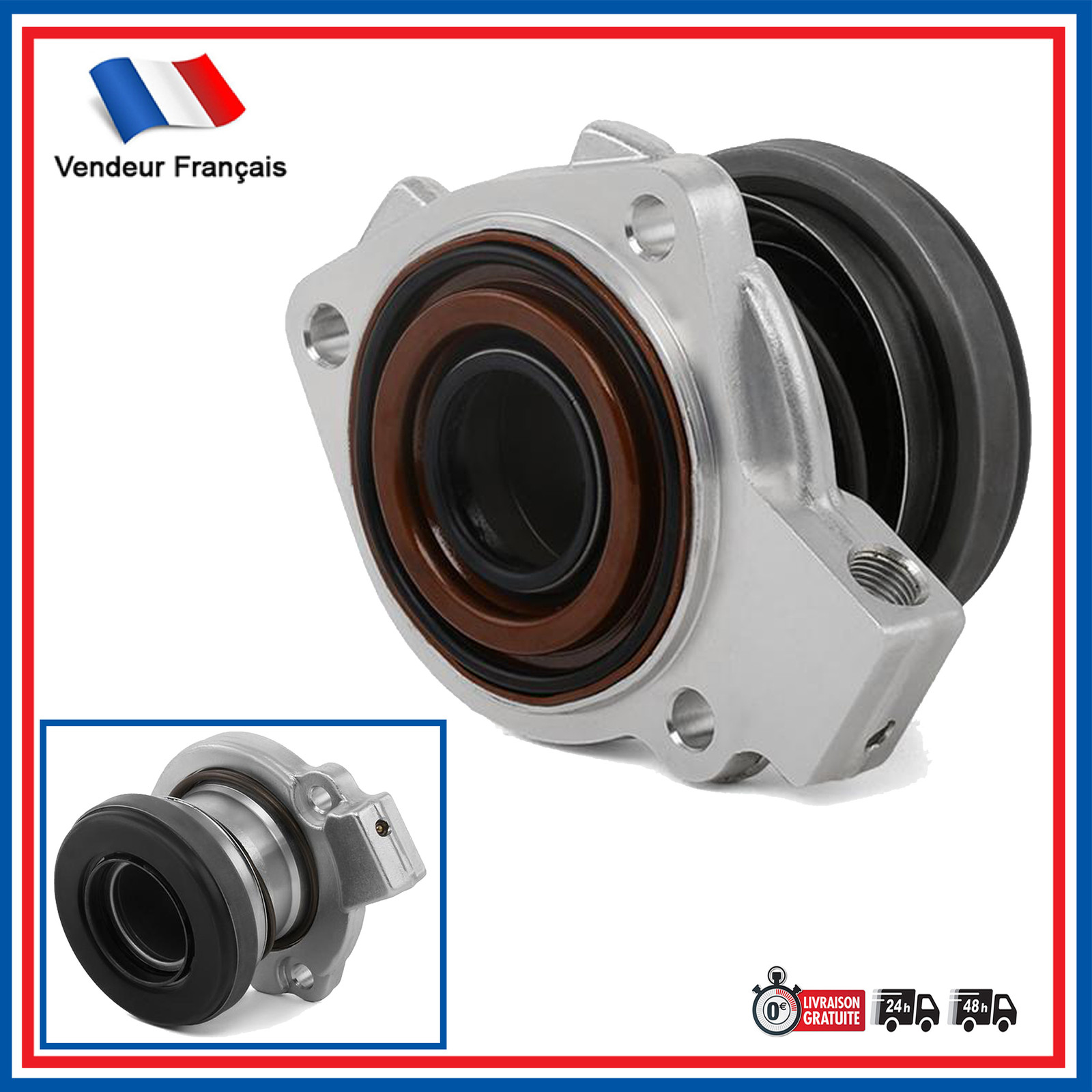Butée d'embrayage 9126100 pour résoudre les bruits de passage de vitesse