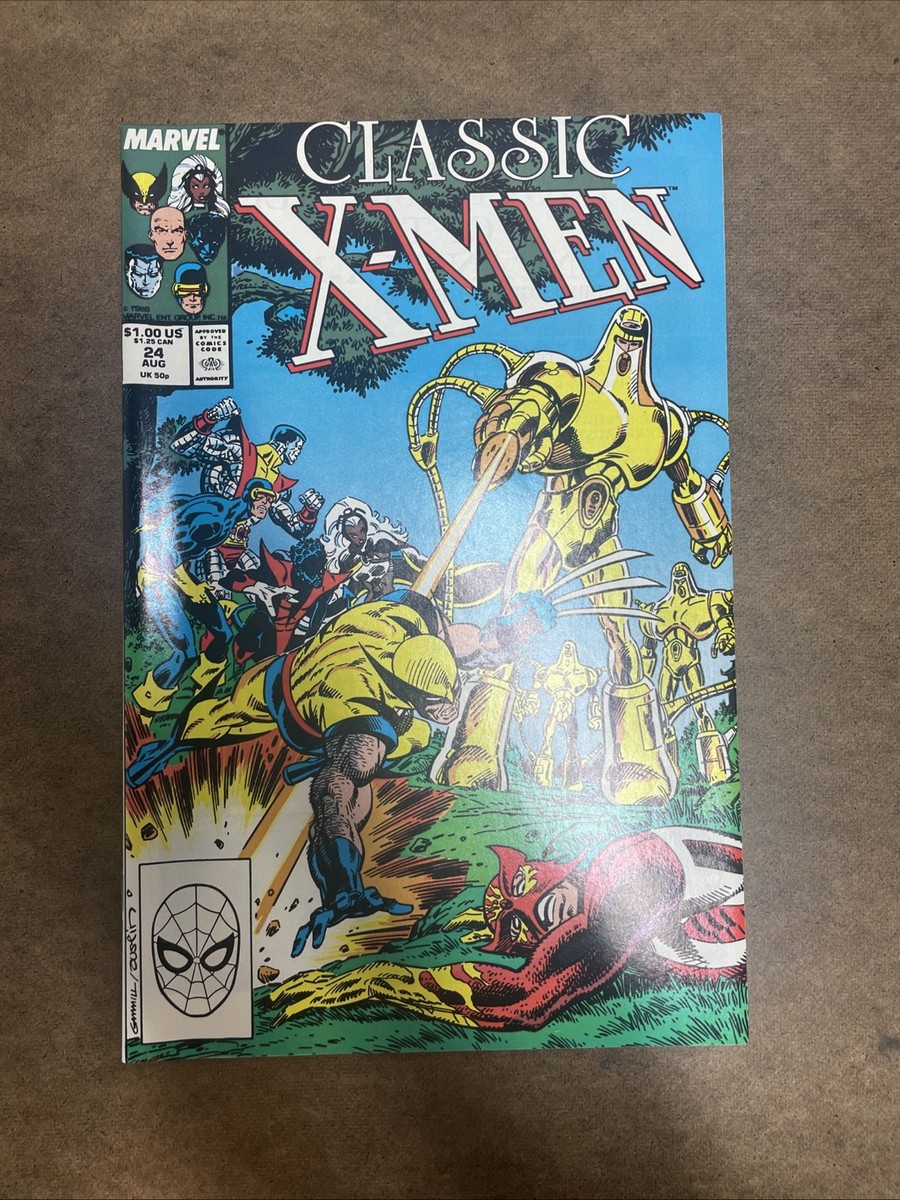 Classic X-MEN 24 Marvel Comics 1988 - VF+ | eBay