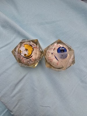 Dungeons And Dragons Two D20 Kracken Eyeball Dice