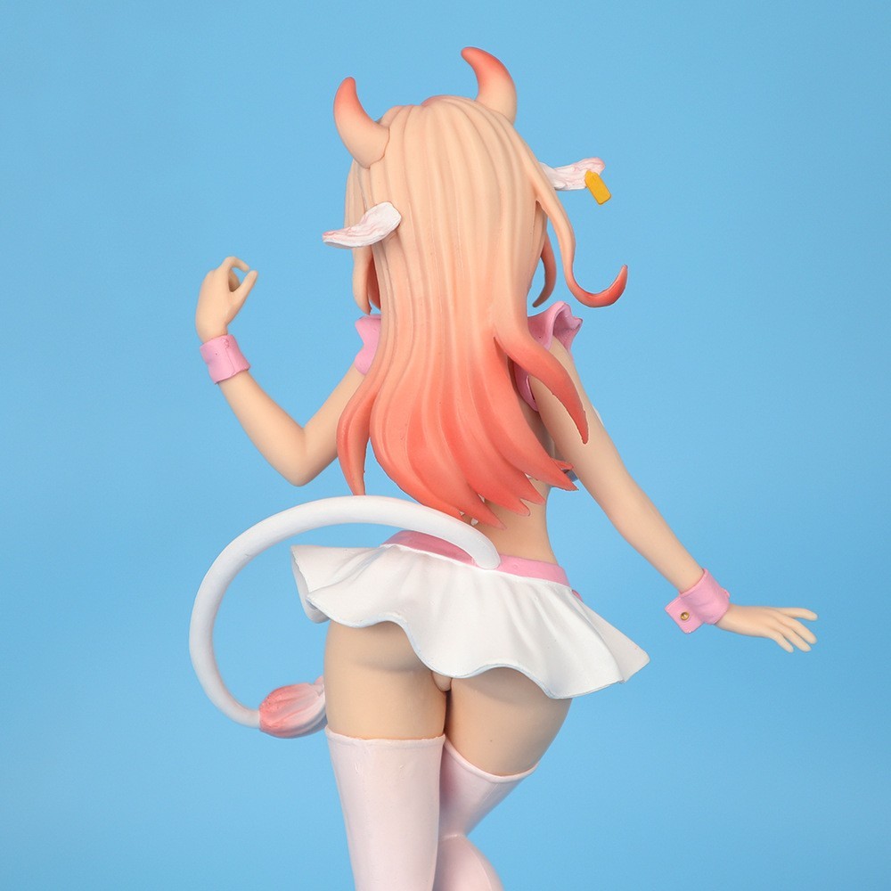 Anime Milk Girls Beautiful Girl 1/7 Scale Ver. PVC Figure Toys No Box 25cm Pink