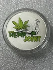Rare! The Hemp Joint 1 Troy Oz .999 Fine Silver Colorized Round-Hard Knox Metals