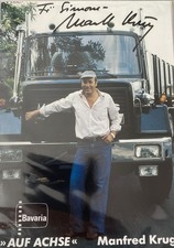 Manfred Krug, schöne, handsignierte Autogrammkarte