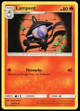 LAMPENT 29/236 UC UNIFIED MINDS POKEMON NM