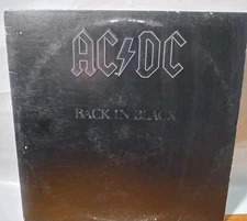 AC/DC "Back In Black" 1st Press LP '' Masterdisk'' RL - Ludwig Emboss Cover