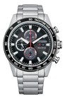 Citizen Men's Eco-Drive Chronograph Black Dial Watch - CA0780-52E NEW