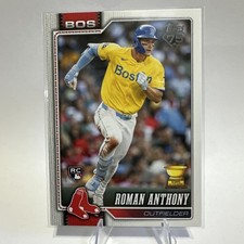🔥🔥Roman Anthony COMPANION (VARIATION) CARD Rookie Cup Boston Red Sox #189