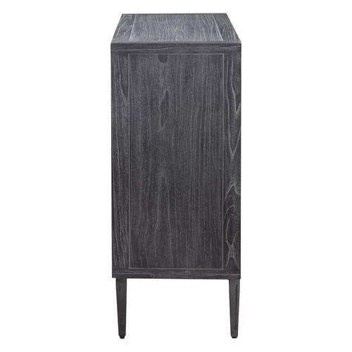 Uttermost 24957 Laurentia 37"W 2 Shelf Lodge Style Accent Cabinet - Grey - Picture 5 of 6