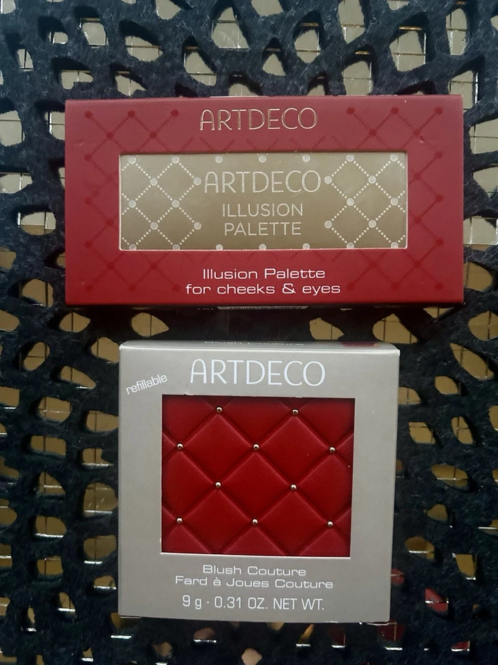 Artdeco Limited Iconic Red Set Illusion Palette+Bluch Couture Neu