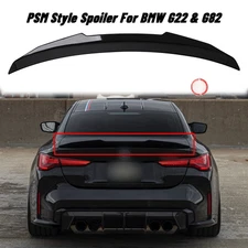 For 2021+ BMW G22 4 Series i4 G82 M4 GLOSSY BLACK MP STYLE Trunk Wing Spoiler