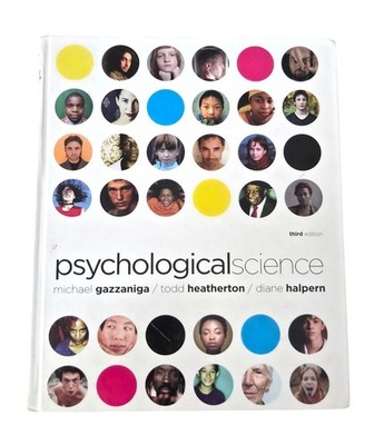 College Level General Cognitive Psychological Science 3rd Ed Hardcover Book