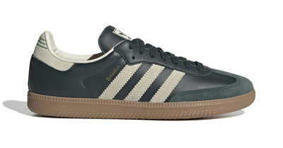 adidas Originals Samba OG Sz 7.5 Men Sneaker Shadow Green Cream White ID1483 NEW
