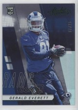 2017 Panini Absolute Rookie Spectrum Green 7/25 Gerald Everett #156 0v0