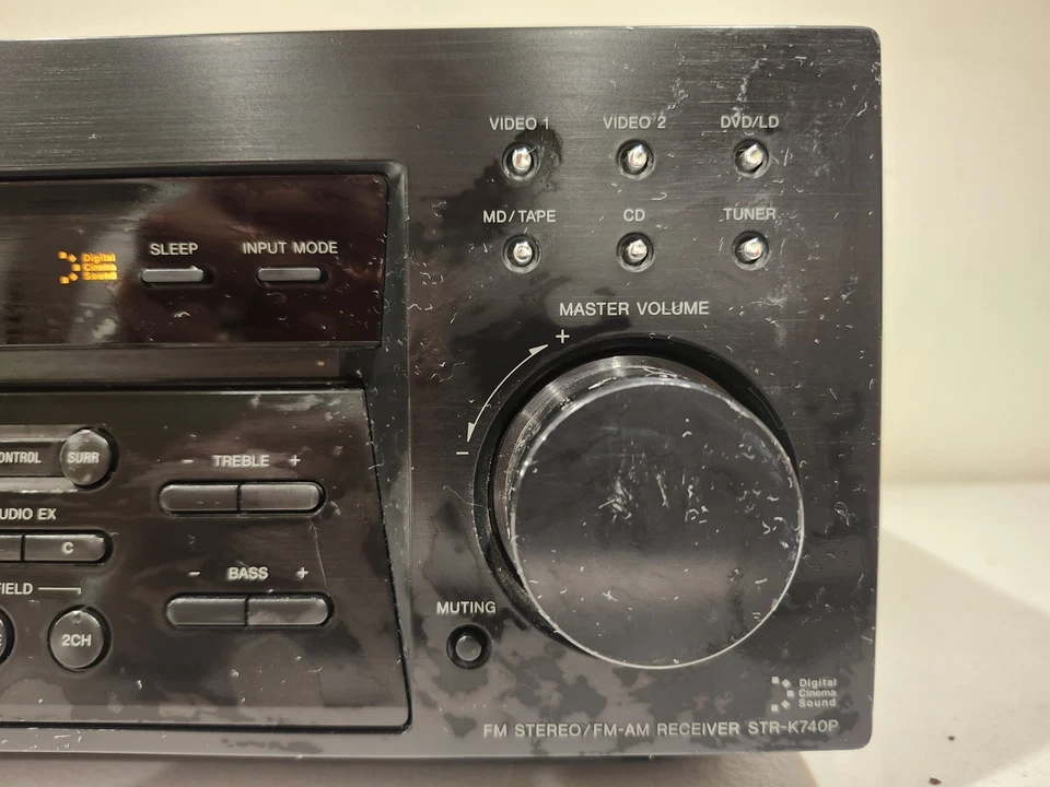 Sony STR-K740P AM FM Stereo Receiver Digital Audio Video Control Center Tested - Image 4 of 4