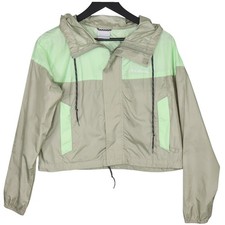 Columbia Womens Size XS Green Windbreaker Jac...